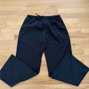 Brandy Melville Navy Satin Pants